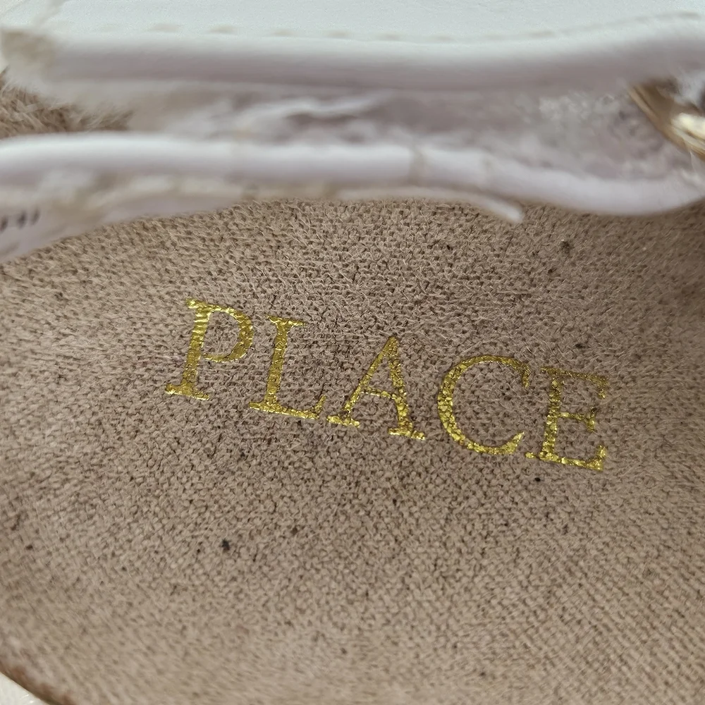 Baby White Flower Place Sandals
